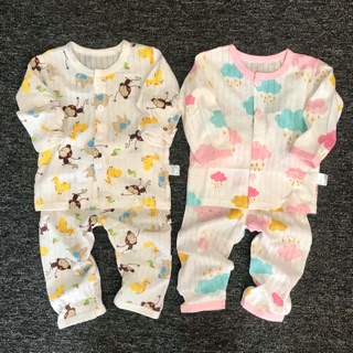 Combo bộ dài côtton giấy xuất Hàn