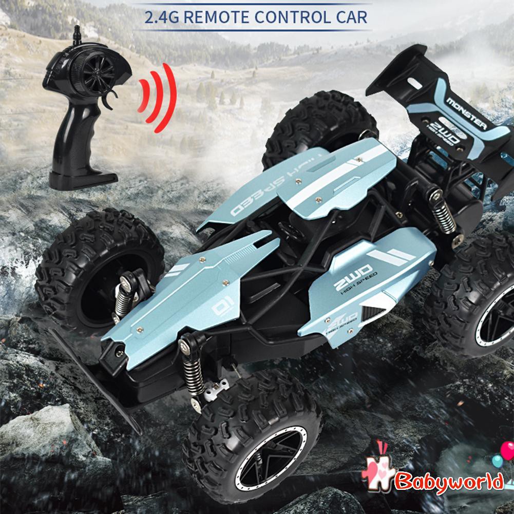 Xe đua điều khiển từ xa 2.4G RC Xe tải địa hình tốc độ cao Xe mô hình đồ chơi trẻ em Quà tặng
