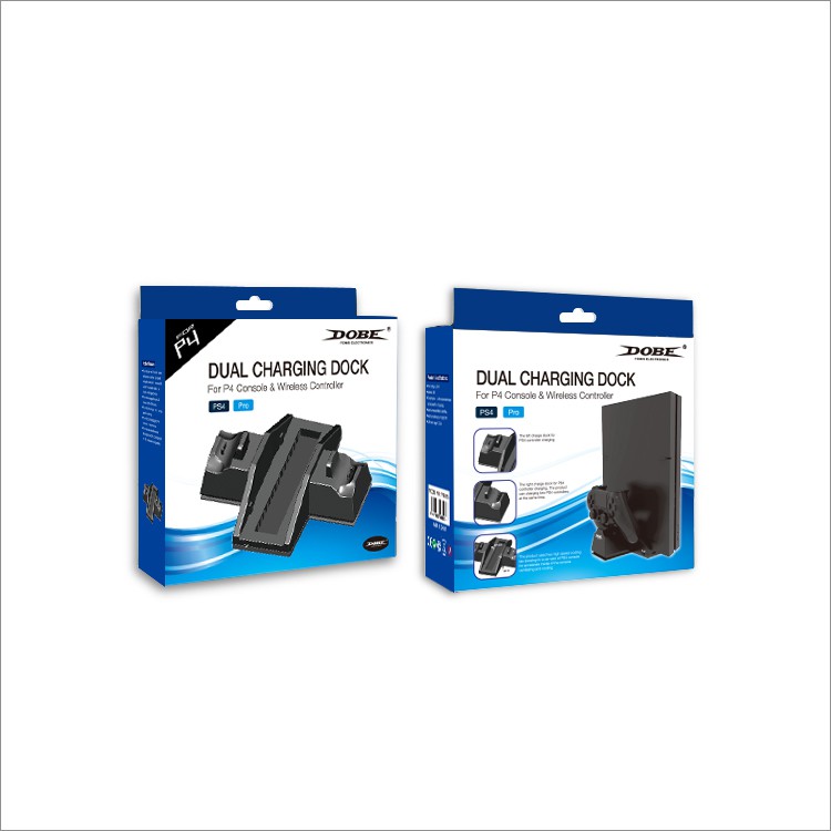 Dock sạc có quạt tản nhiệt cho PS4