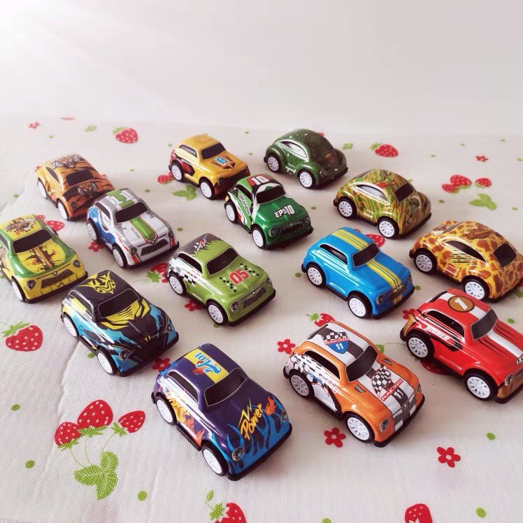 Bộ Đồ Chơi Ô Tô Mini Nhiều Màu Có Bánh Đà Cho Bé  Giúp Trẻ Năng Động Phát Triển