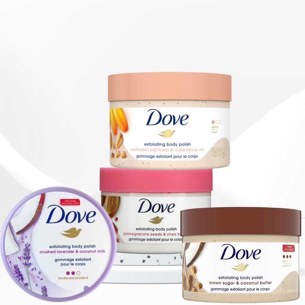 Kem Dưỡng Tẩy Tế Bào Chết Body Dove 298g
