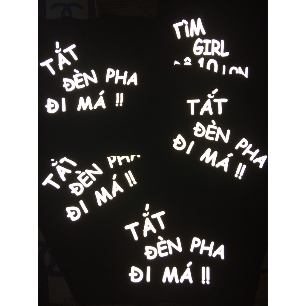 Áo thun dạ quang TẮT ĐÈN PHA ĐI MÁ hot hit