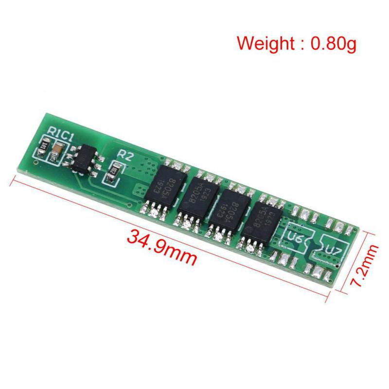 Bảng mạch bảo vệ PCBFUN cho pin Li-Ion 18560 1S 2A / 3A / 4.5A / 6A / 9A 3.7V 1/2/3/4/6 MOS BMS PCM