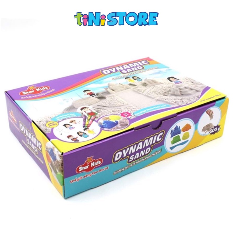 Đồ chơi trẻ em tiNiToy Cát động lực và tô màu Kỳ Quan Thế Giới Star Kids K-331