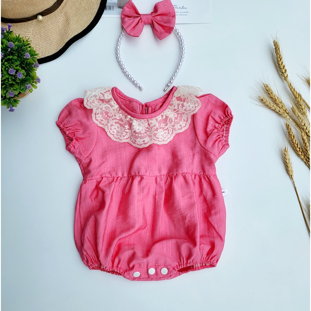 Đầm Đôi Có Tay Màu Hồng Cho Mẹ và Bé