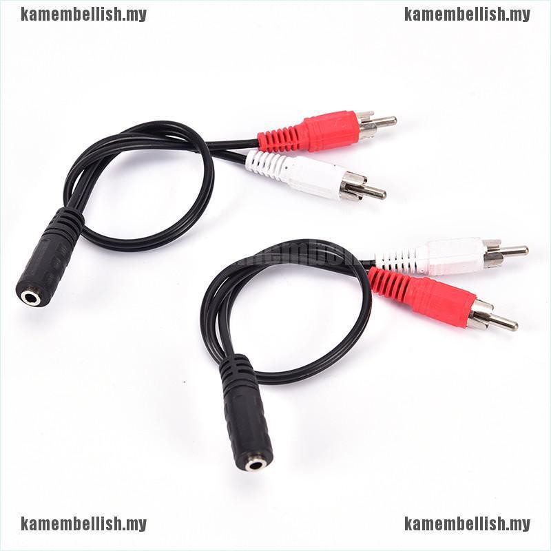 Cáp Chuyển Đổi Âm Thanh 2-rca Sang 3.5mm