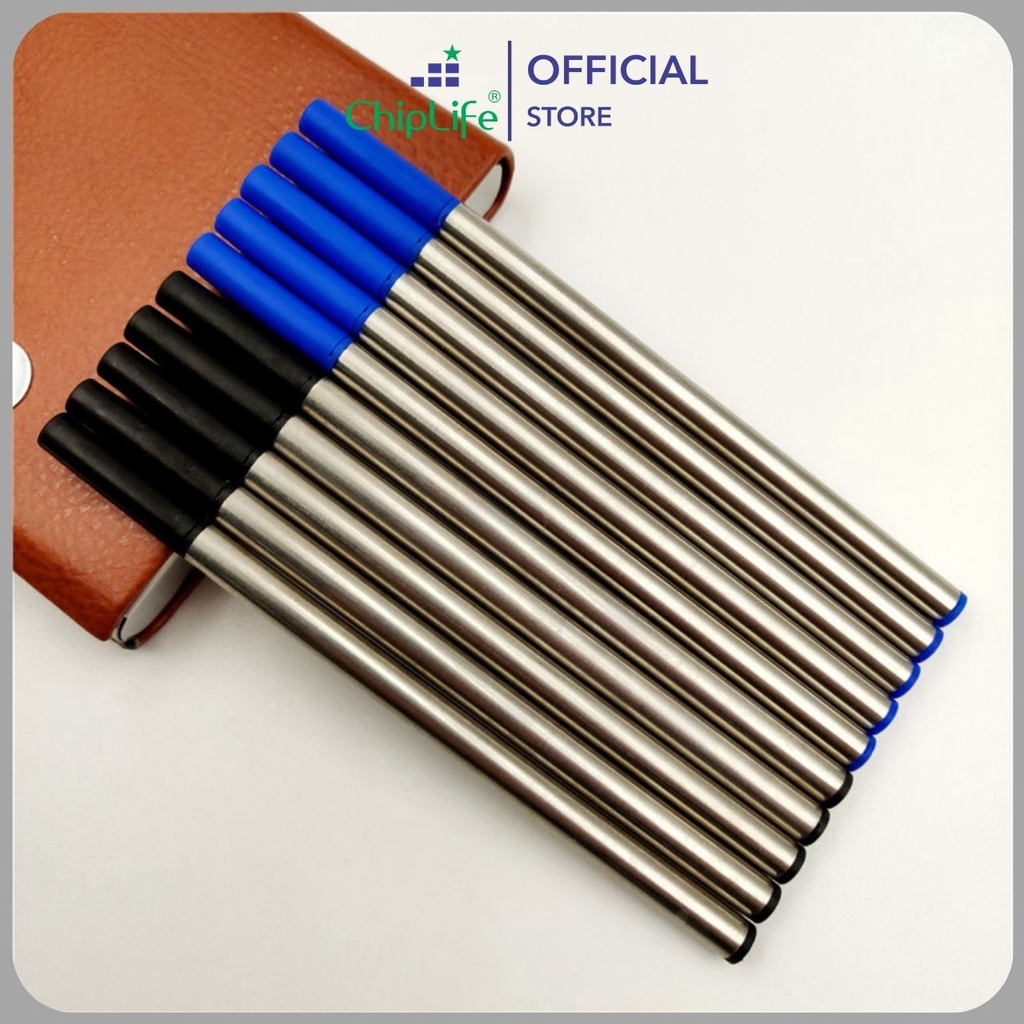 Ruột bút mực nước CHIPLIFE màu xanh - đen 0.5mm NB050