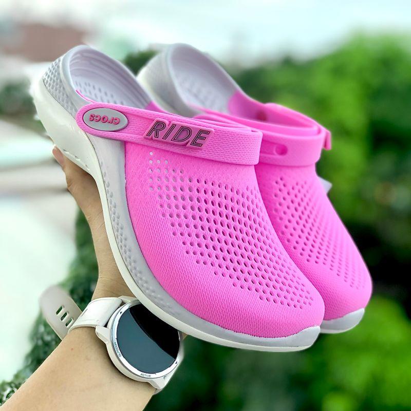 Dép Cross Literide 360 🎁 FREESHIP + Hàng loại 1 + Hộp 🎁 giày sục sandal Crocs quai ngang bít đầu nam nữ, kèm tem