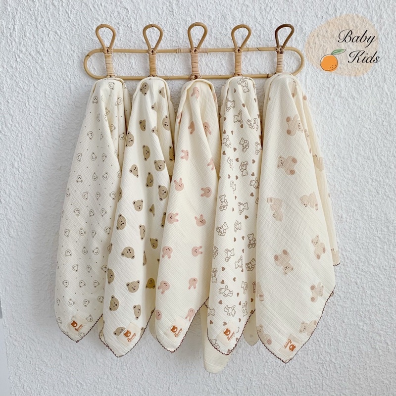 CHĂN XÔ MUSLIN CAO CẤP CHO BÉ