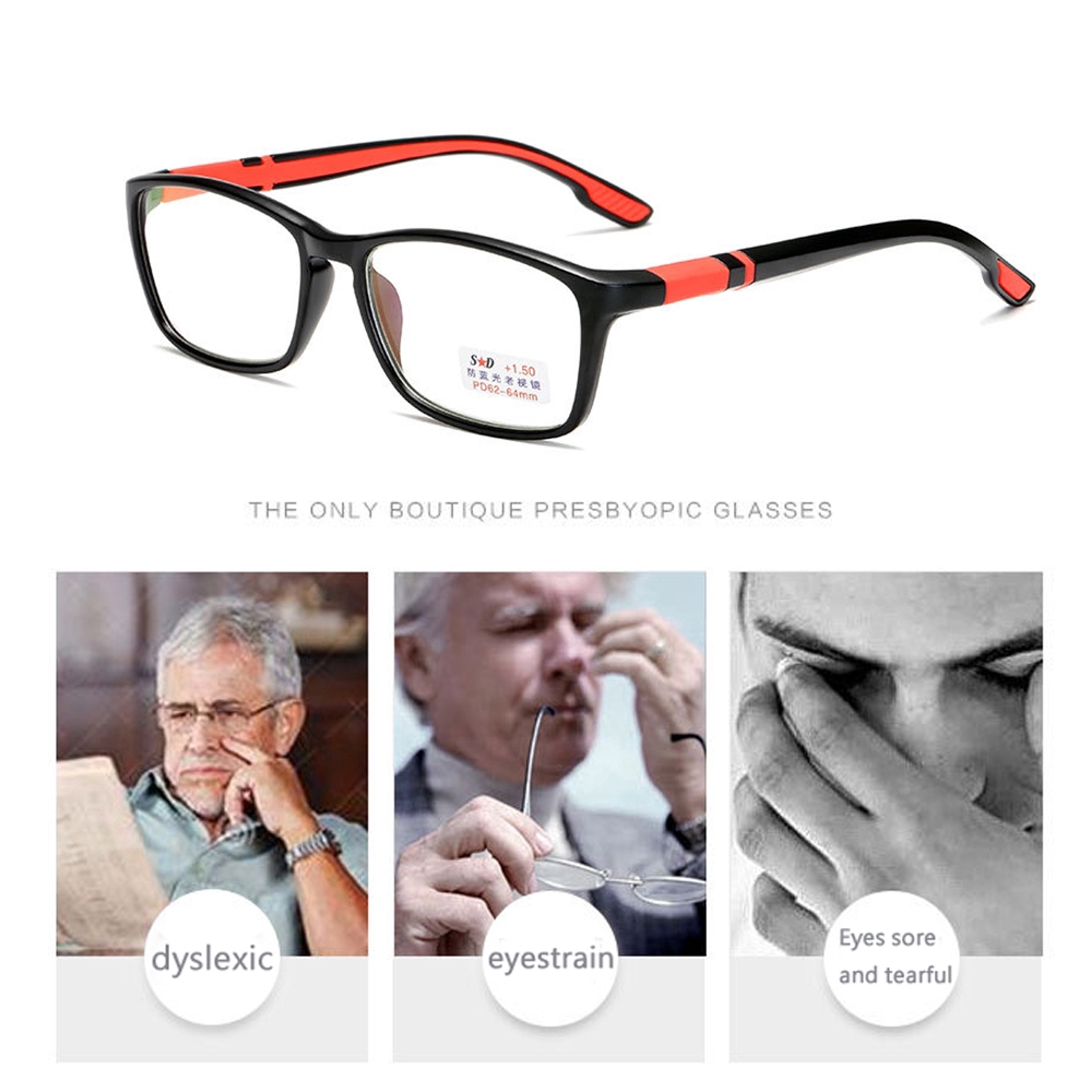 Kính Đọc Sách Chống Ánh Sáng Xanh Cho Nam Và Nữ