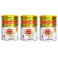 Sữa Bột Nuti IQ Gold Step 1 900g (0-6 tháng )