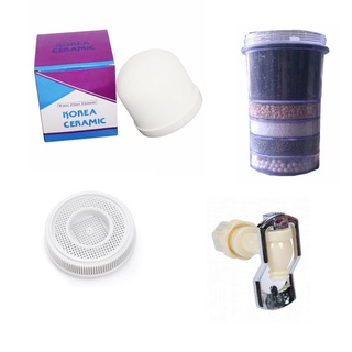 [HCM]Combo bộ 4 thiết bị thay thế cho bình lọc nước ( nấm sứ tốt lõi lọc 6 tầng đá khoáng vòi bình lọc loại tốt)