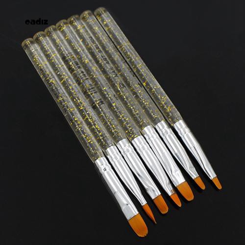 [Hàng mới về] Set 7 cọ vẽ trang trí móng chuyên nghiệp chất lượng cao