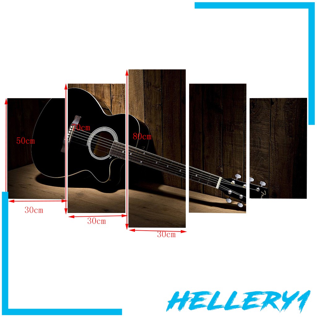 Set 5 Tranh Treo Tường Trang Trí Hình Thiên Nga Và Cây Dừa (1)