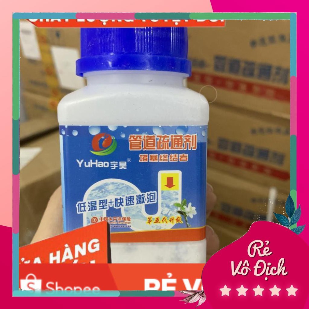 [FREESHIP XTRA] 👍Loại Cực Mạnh👍 Bột thông Cống ,Thông Bồn Cầu,Thông Tắc Bồn Cầu Nhanh Chóng Thế Hệ Mới [MUA 2 GIẢM 6%]