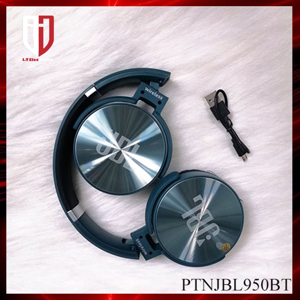Tai Nghe Chụp Tai Headphone Bluetooth Không Dây JBL 950BT Tai Nghe Điện Thoại Blutooth