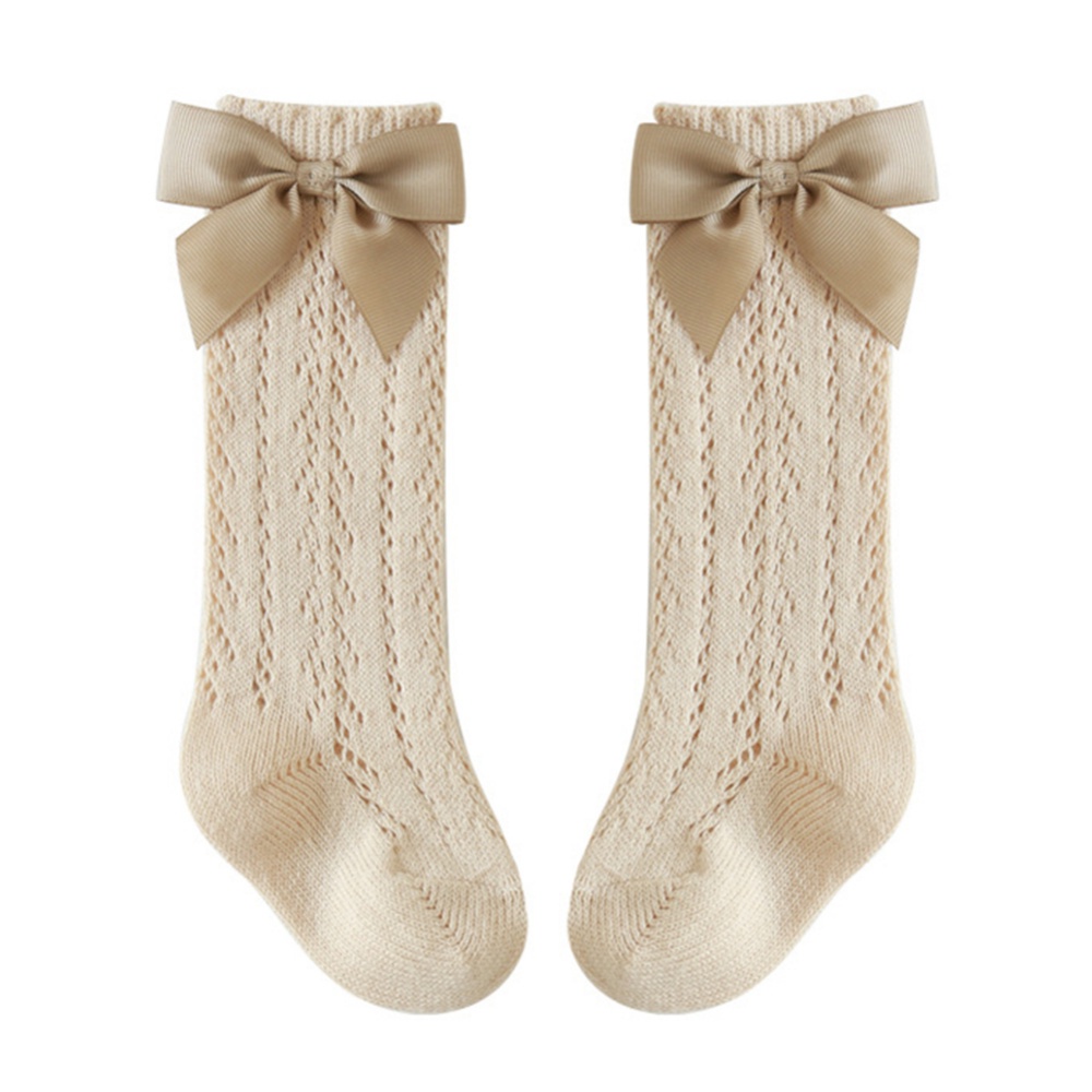 Vớ Mỏng Đính Nơ To Kiểu Công Chúa Dễ Thương Cho Bé Gái Từ L-3-5 Tuổi