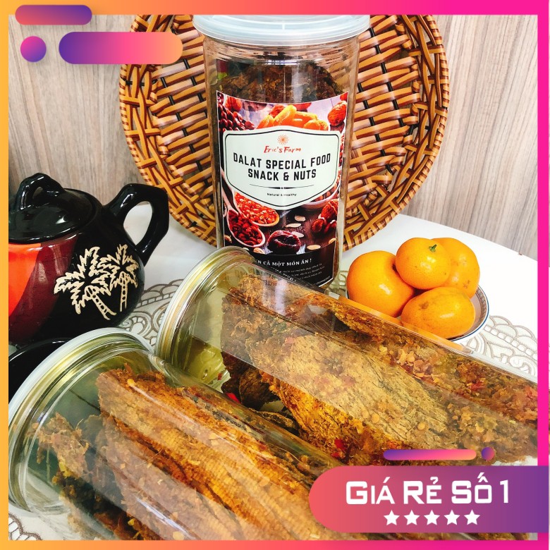 KHÔ BÒ MIẾNG CAO CẤP 300G [BÒ THẬT 100%] | BigBuy360 - bigbuy360.vn