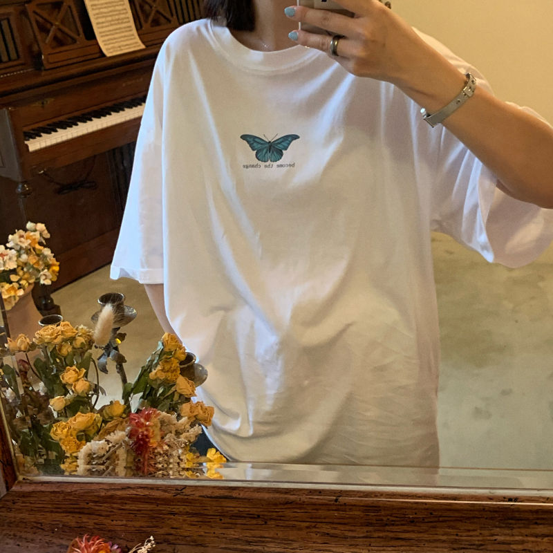 NRVP Áo Thun Ngắn Tay Cổ Tròn Thời Trang Cho Nữ 2021