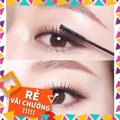 Chuốt mi chống nước, đầu cọ siêu mảnh Mascara Innis.freee Skinny - KOREA