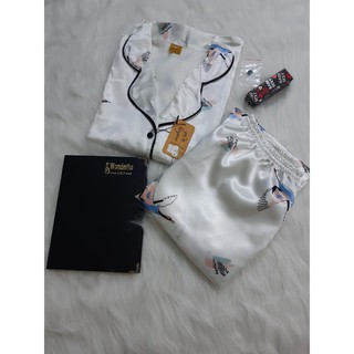 [GIÁ TẠI XƯỞNG] 🍀Pijama lụa tay ngắn quần dài đồ mặc nhà siêu xinh🍀