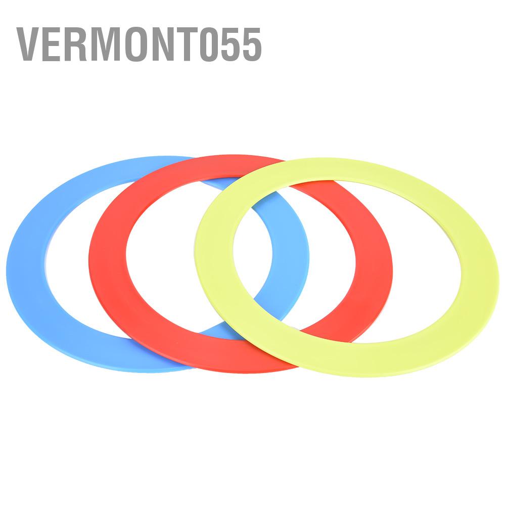 Hàng Hot 3 cái / Bộ tung hứng nhào lộn Ném vòng tay Đạo cụ quay tay Đồ chơi chú hề （Xanh đỏ vàng）Hàng giao ngayVermont055