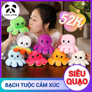 Bạch tuộc cảm xúc 2 mặt siêu dễ thương, gấu bông bạch tuộc size 20 nhiều màu