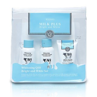 Set Bộ Dưỡng Da Mini Travel Kit SCENTIO Milk Plus Q10 BEAUTY BUFFET - Thái Lan