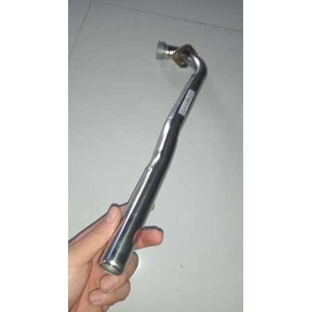 Cổ pô inox sirius Fi Jupiter FI 27mm gắn pô zin (phải hàn) pô uma pô spark pô ex2010 (không hàn)