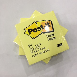 Giấy note ghi chú Post it - 3 x 3 - Combo 5 xấp