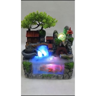 Thác nước phong thuỷ tháp đỏ