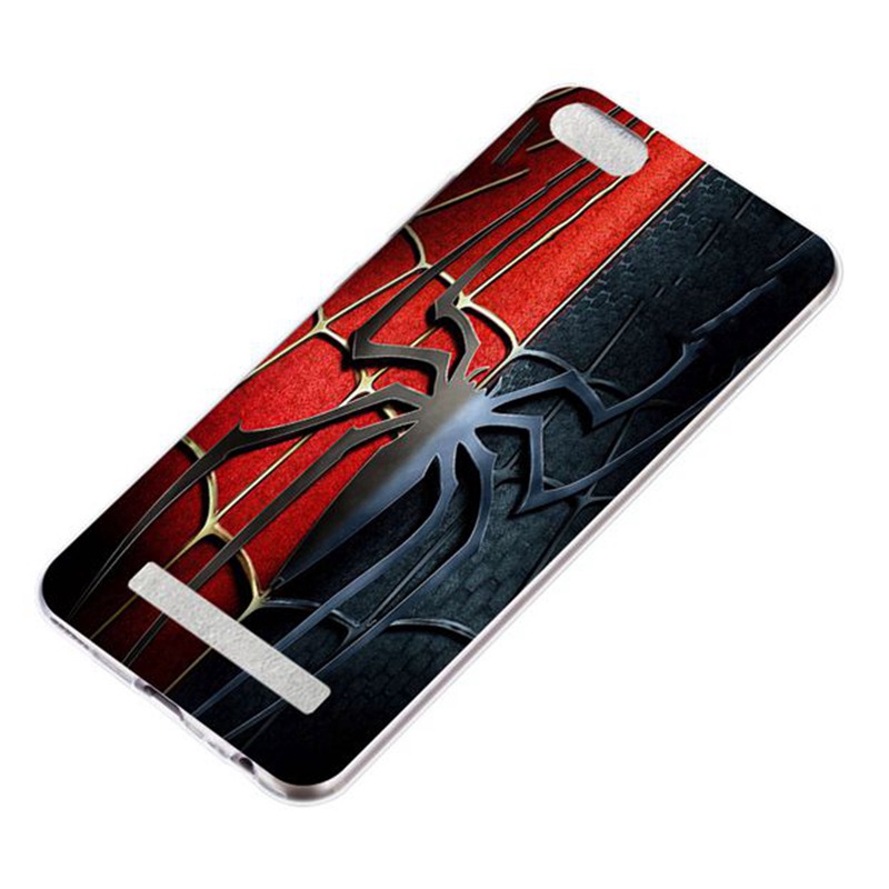 Ốp Điện Thoại Tpu Dẻo Họa Tiết Spiderman 4 Cho Lenovo Vibe C K4 K5 K6 K8 Note A536 P2 A6000 K3 A6010 A1000