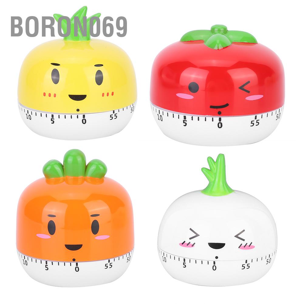 Boron069 Cartoon Mechanical Manual Kitchen Cooking Timer Alarm Reminder Timepiece Countdown Tool