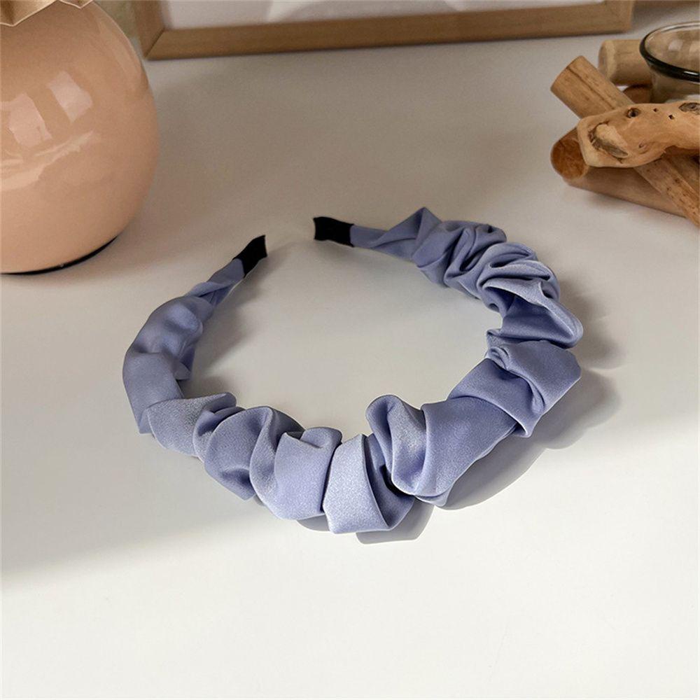 Băng Đô Cài Tóc Bằng Xốp Chống Trượt Bản Rộng Thời Trang Cho Nữ