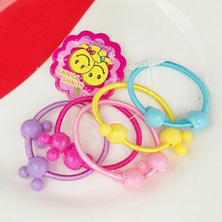 SET 5 DÂY CỘT TÓC HÌNH THỎ CUTE CHO BÉ