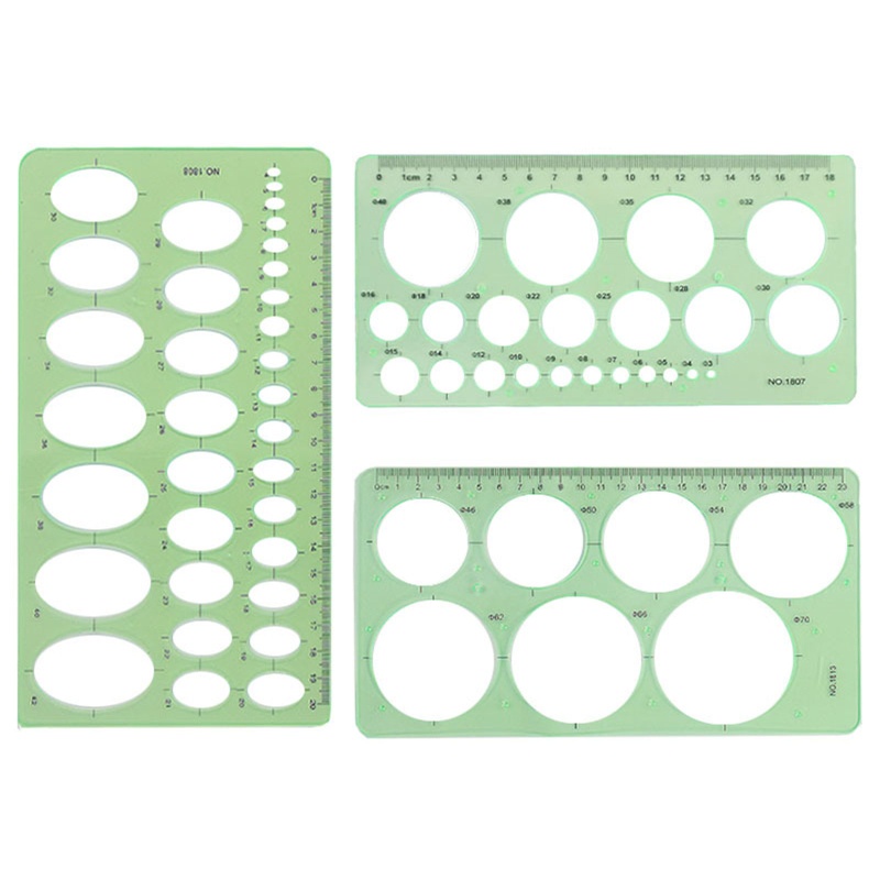 Thước Vẽ Hình Học DIY Sáng Tạo Cho Bé