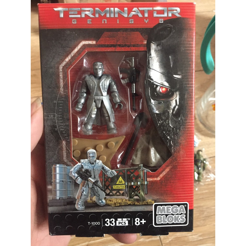 mô hình megabloks megaconstrux teminator t 1000