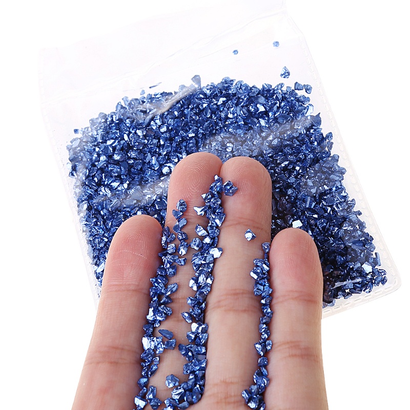 Túi đá pha lê vỡ 50g trám khuôn đúc trong nhựa epoxy trang trí làm đồ trang sức thủ công