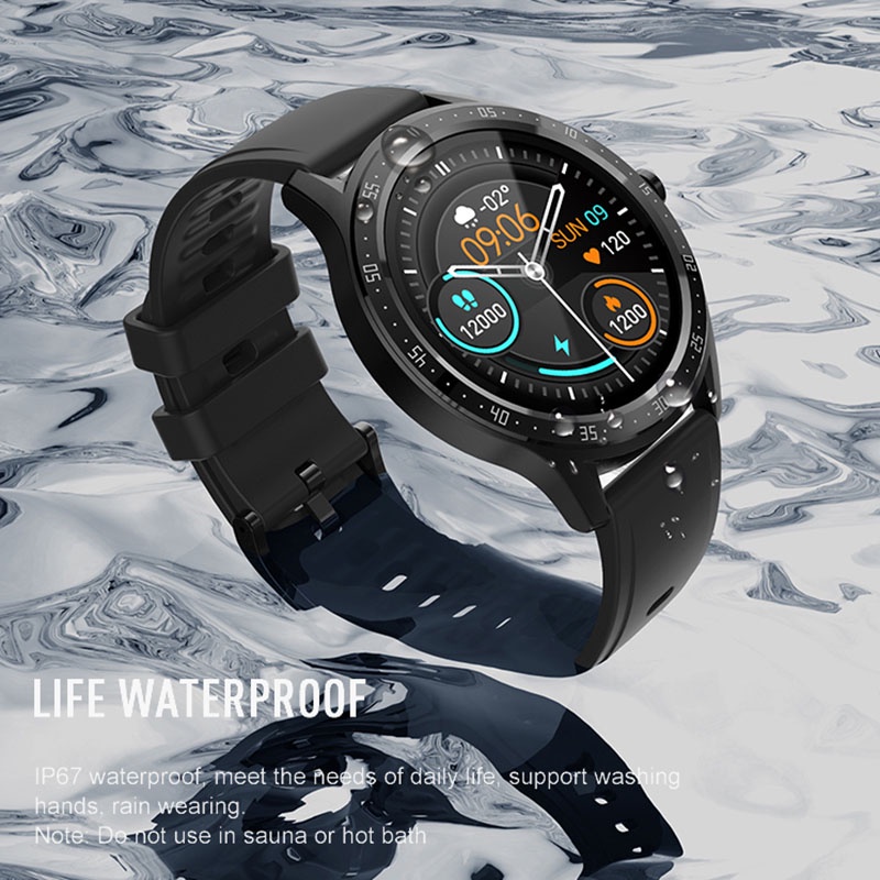 UTELITE S32 Sport Smartwatch 1.28 inch Round Screen IP67 Waterproof Long Standby Heart Rate Monitoring Fitness Tracker