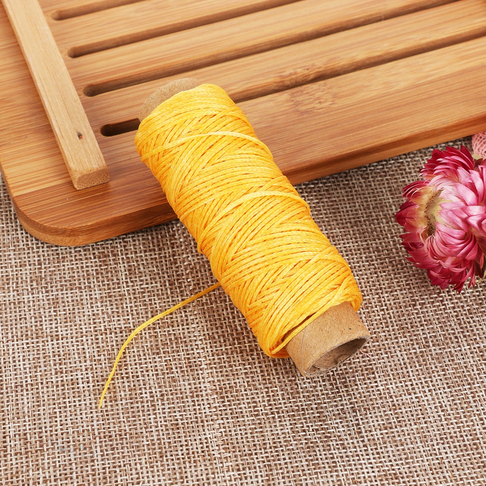 Cuộn chỉ thêu dùng trang trí mặt da PU thủ công tiện dụng