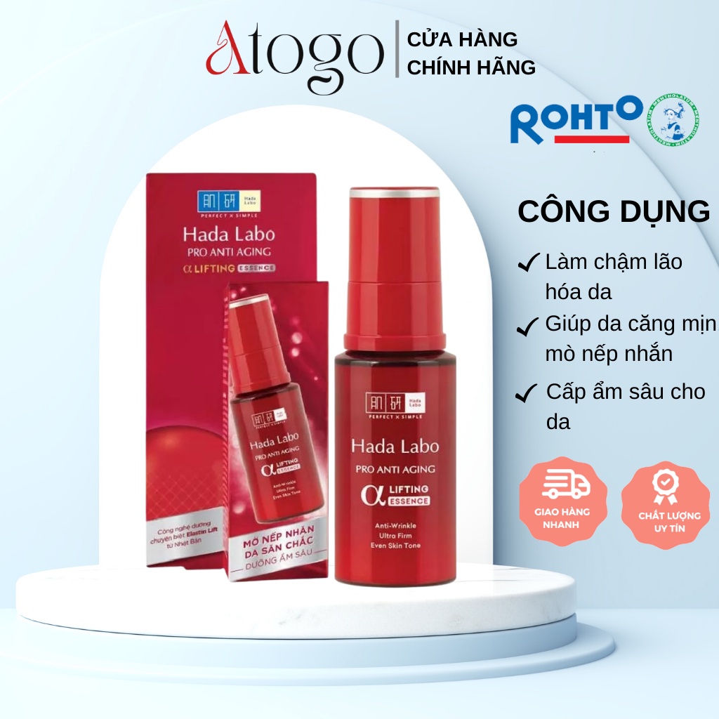 Tinh Chất Dưỡng Chuyên Biệt Chống Lão Hóa Hada Labo Pro Anti Aging Essence 30g