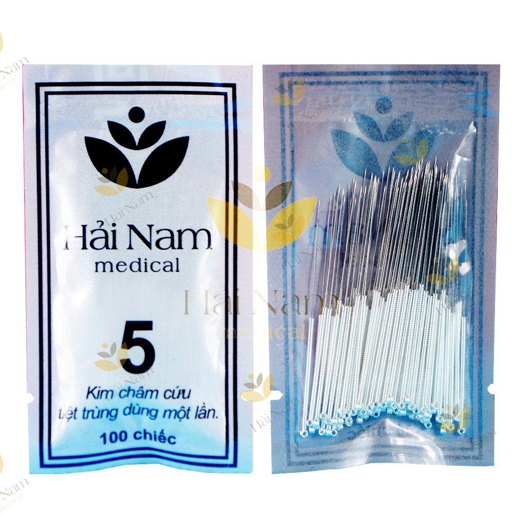 Kim châm cứu các số gói 100kim 3.4.5.6.7.8.9.10