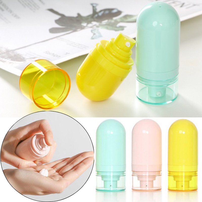 Chai Xịt Chân Không 15Ml Mini Dùng Để Đựng Lotion/ Tinh Dầu/Nước Hoa/Kem Dưỡng Tay Khi Đi Du Lịch Và Ngoài Trời