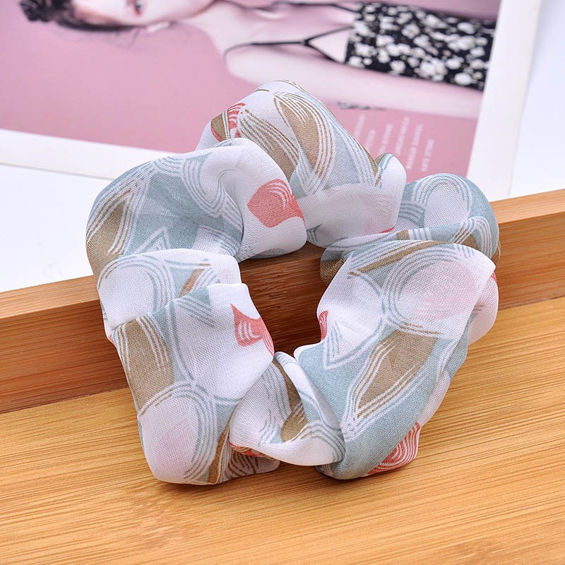 Dây Buộc Tóc Co Dãn Bằng Vải Chiffon Cho Nữ