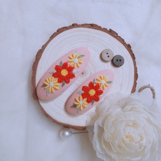 Kẹp tóc thêu tay handmade/ 1 chiếc