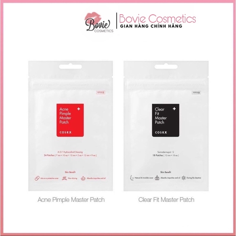 Miếng Dán Mụn Cosrx Acne Pimple / Clear Fit Master Patch
