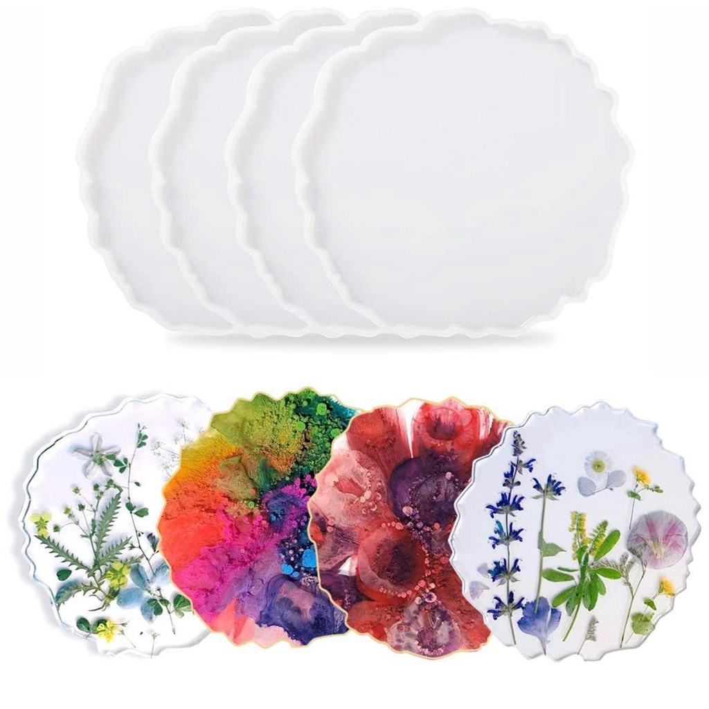 Khuôn Đúc Đất Sét Bằng Nhựa Resin Thủ Công Trang Trí Nhà Cửa