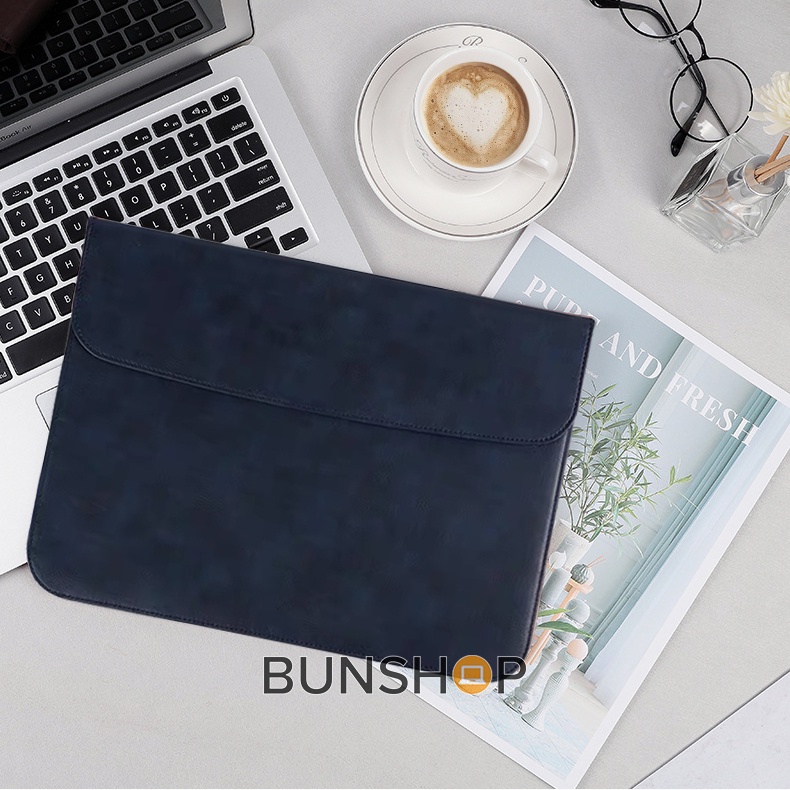 Bao da chống sốc đựng macbook laptop 13 14 inch | BigBuy360 - bigbuy360.vn