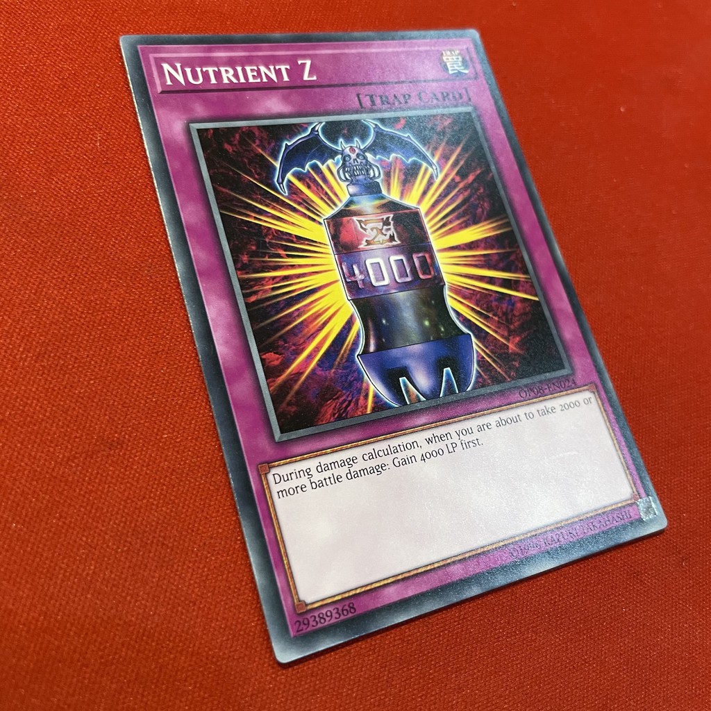 EN]Thẻ Bài Yugioh Chính Hãng] Nutrient Z