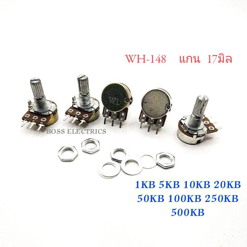 5 Miếng WH-148 Tập 3 Chân Type.B Trục 17 Mm 1KB 5KB 10KB 20KB 50KB 100KB 250KB 500KB